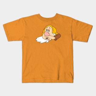 Sneezy Dwarf Kids T-Shirt